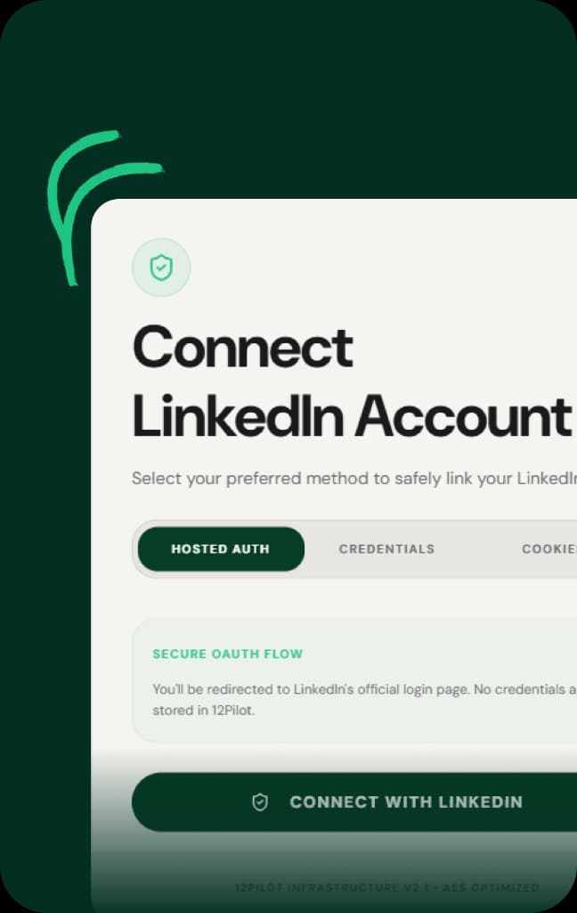 Connect LinkedIn Account